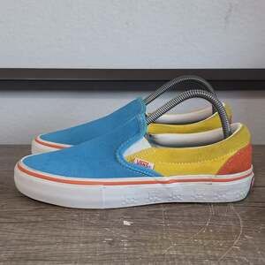Vans x The Simpsons Slip-On Pro Bart Men's Skate Shoes Size 6.5 Multicolor